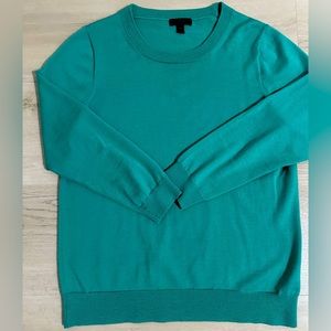 JCrew 100% Merino wool crew neck sweater.
